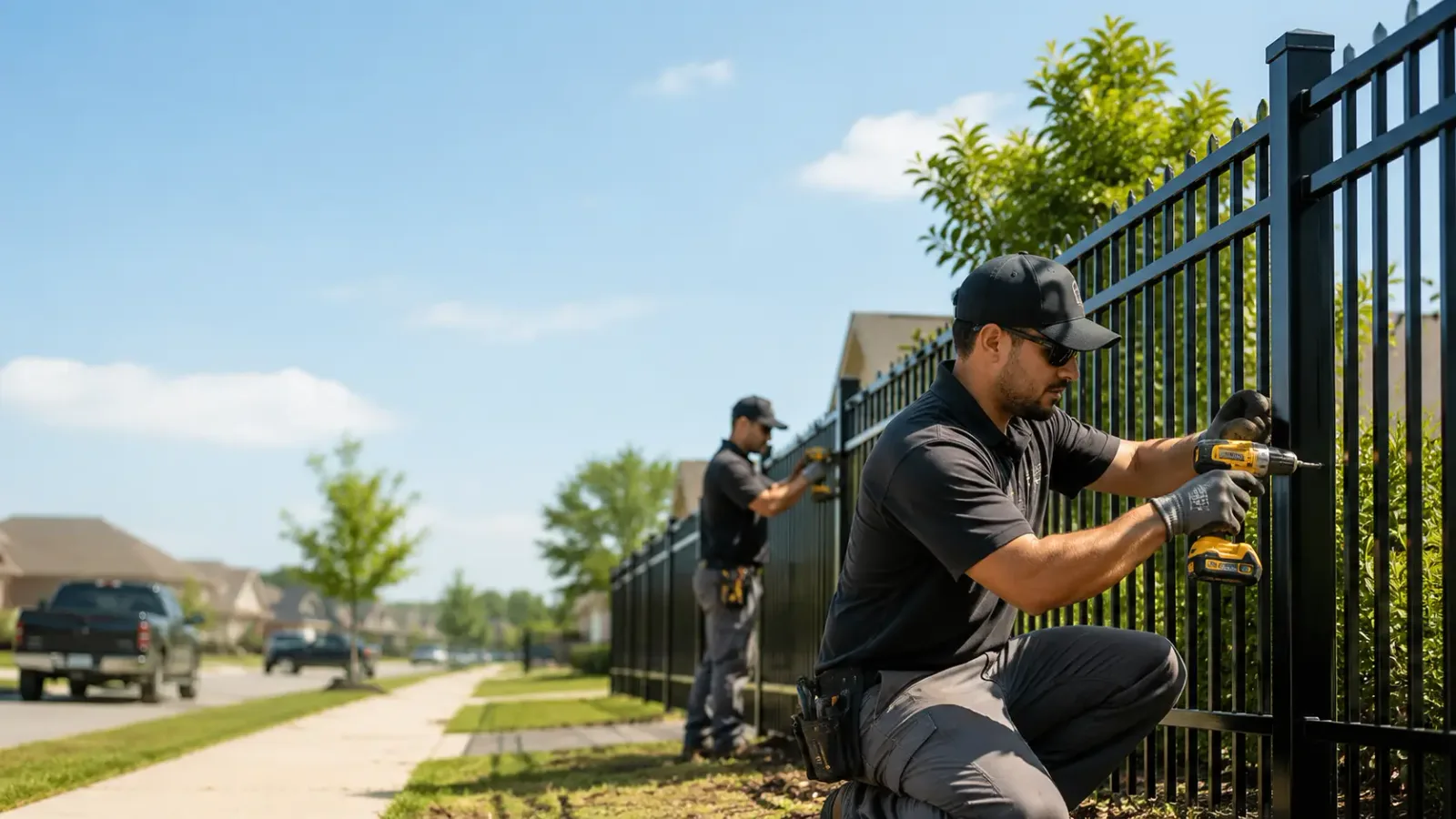 Metal Fence Installation in Manahawkin, NJ
